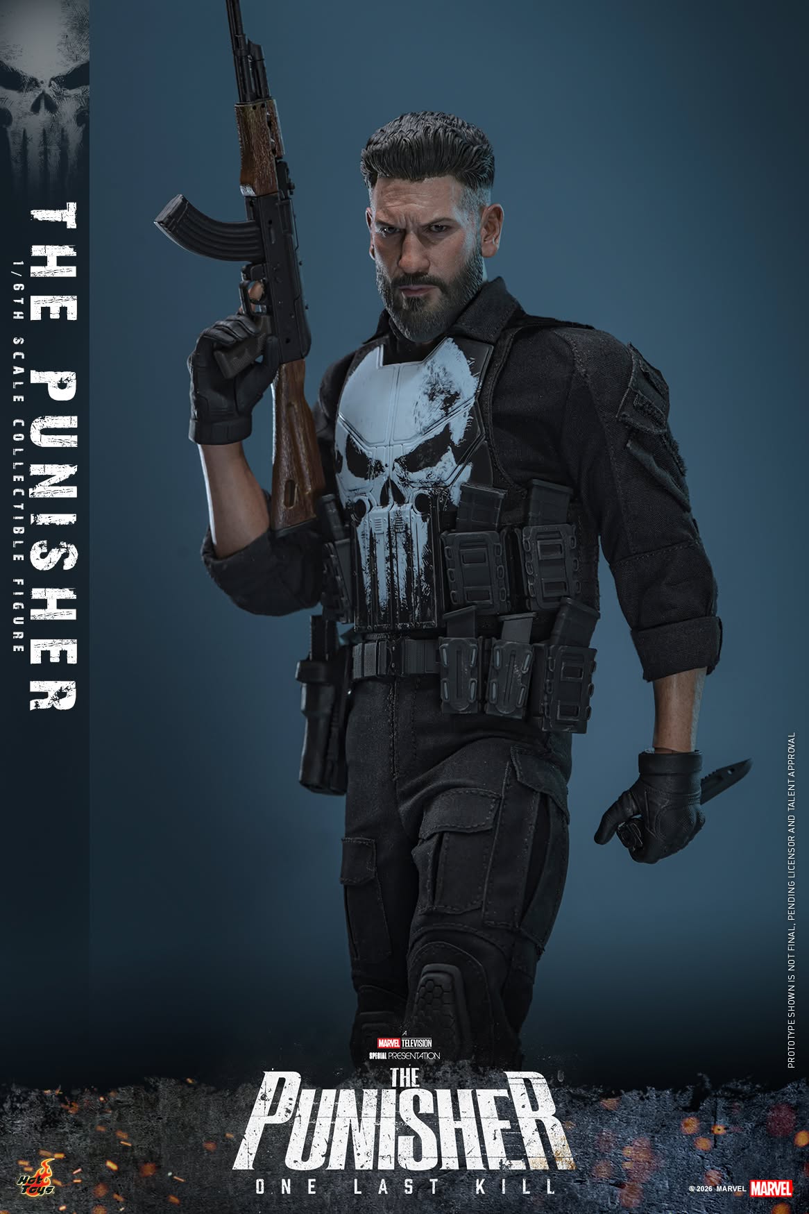 Pre-Order Hot Toys Marvel Punisher One Last Kill Sixth Scale Figure TMS190